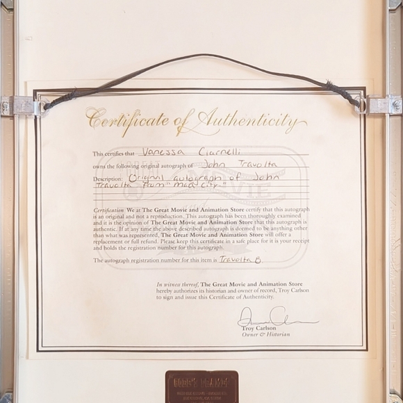 Autographed Wall Art with Certificates of Authenticity - Picture 3 of 4